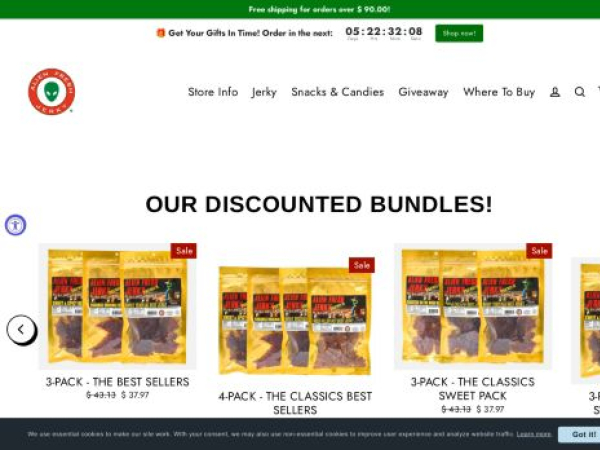 alienfreshjerky.com