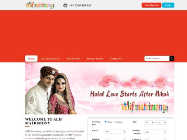 alifmatrimony.com