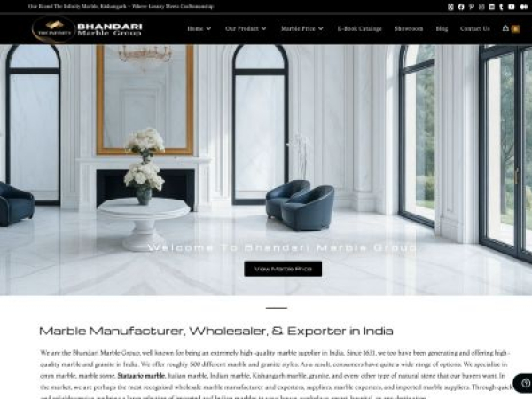 bhandarimarblegroup.com