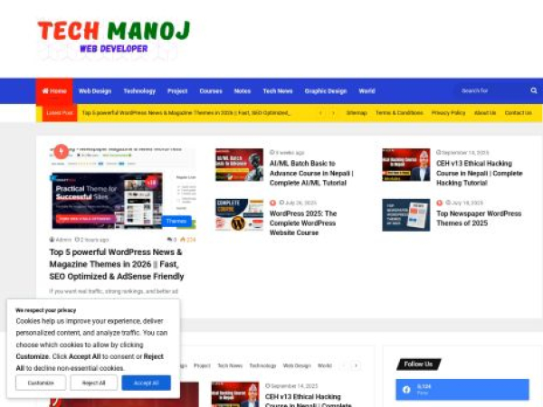 bhattamanoj.com.np
