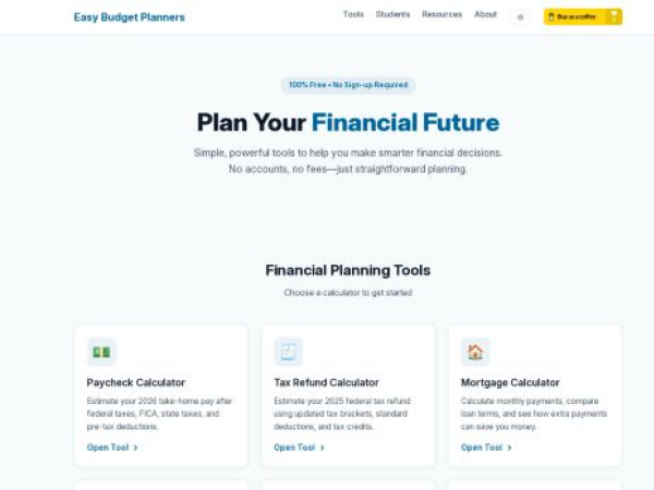 easybudgetplanners.com