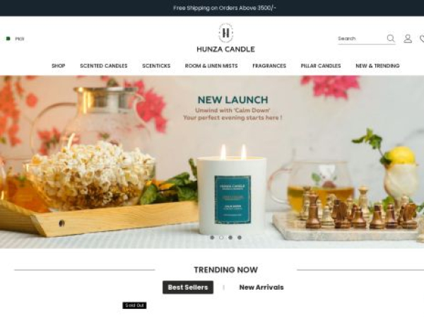 hunzacandle.com