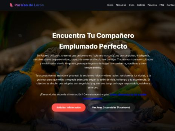 paraisodeloros.com