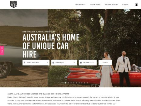 platform.dreamrides.com.au