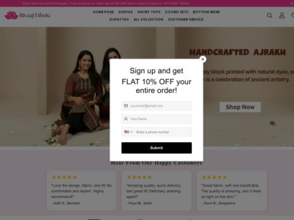 rivaajethnic.com