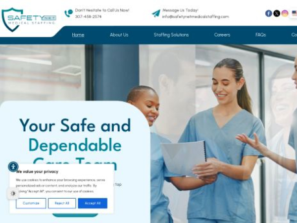 safetynetmedicalstaffing.com