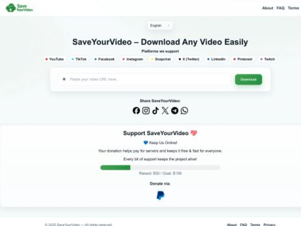 saveyourvideo.com