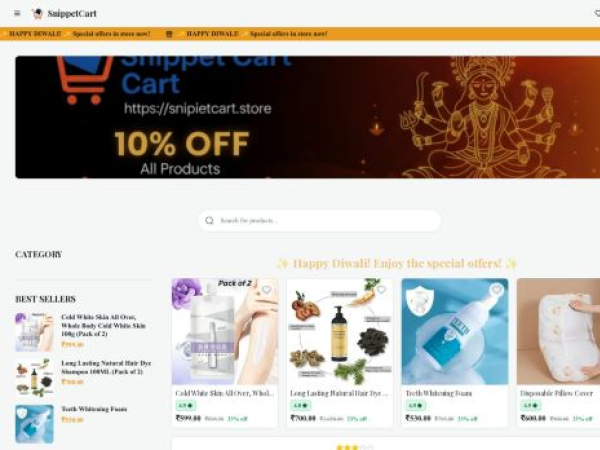 snippetcart.store