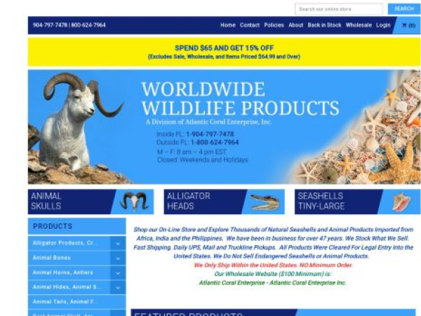 worldwidewildlifeproducts.com